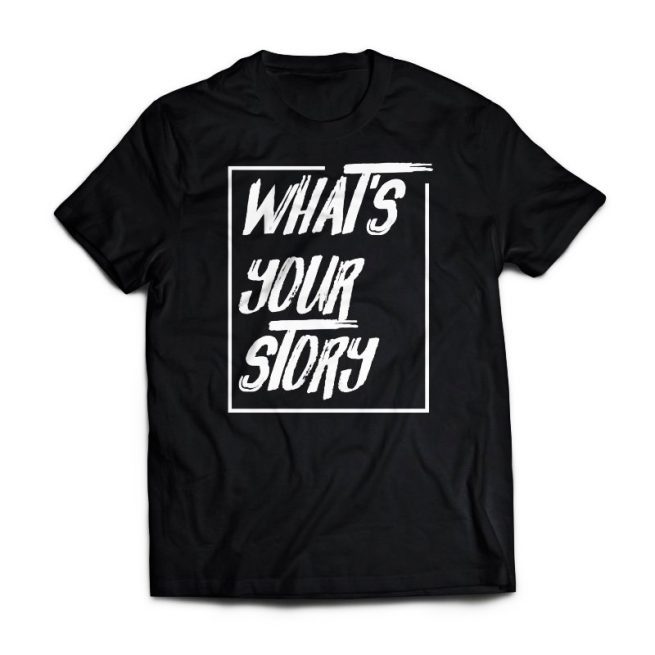 whats your story camiseta hombre naomi pastor