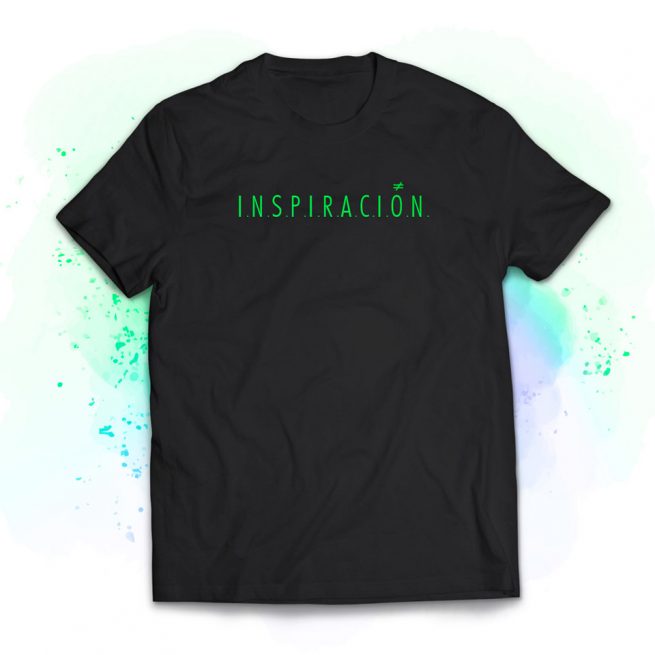 camiseta chico inspiracion verde